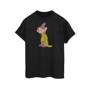 Snow White And The Seven Dwarfs Womens/Ladies Dopey Cotton Boyfriend T-Shirt / B